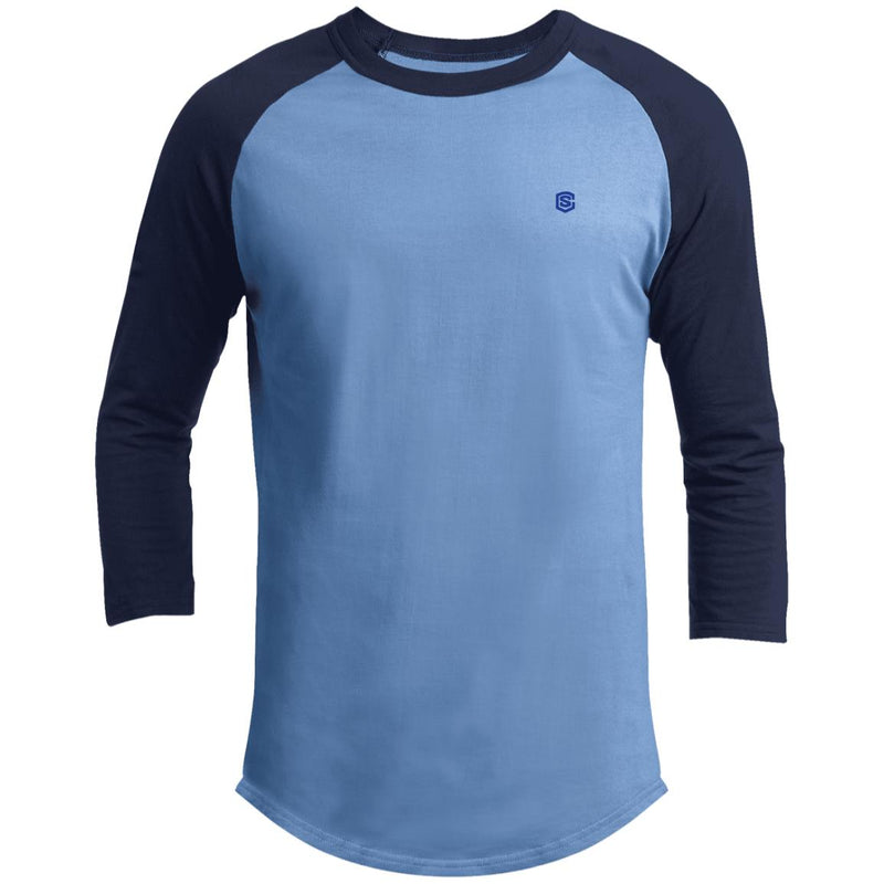 Illustrator Blue Logo T200 3/4 Raglan Sleeve Shirt