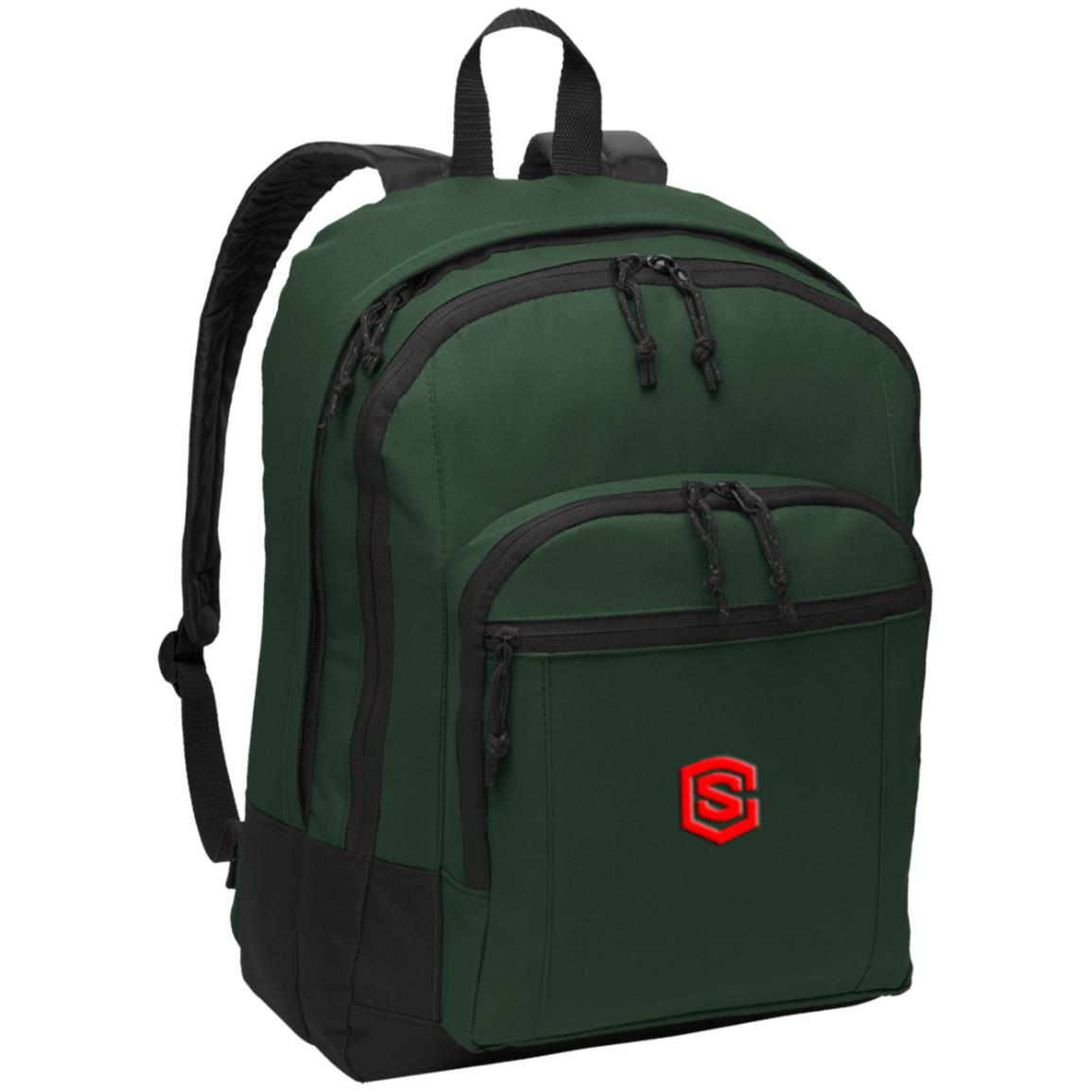 red (2) BG204 Basic Backpack