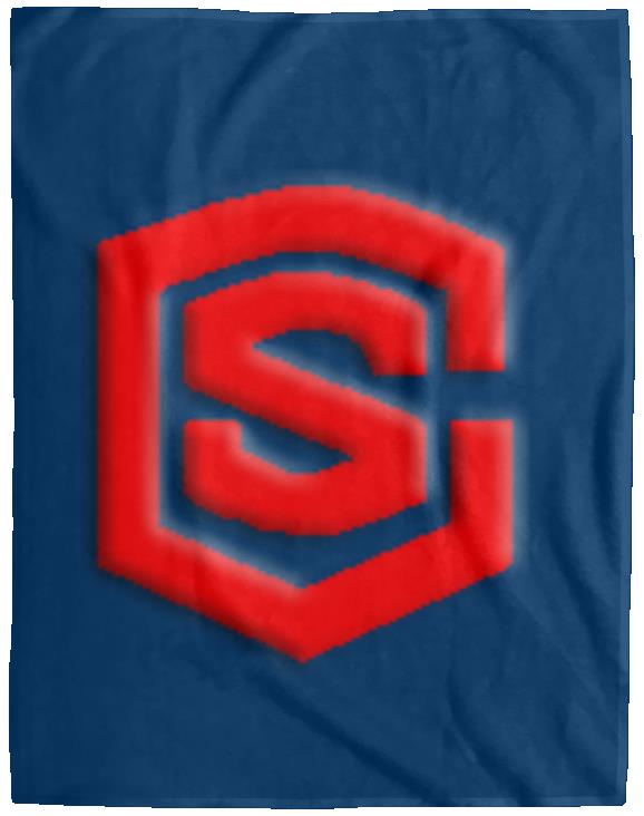 red (2) VPL Cozy Plush Fleece Blanket - 60x80