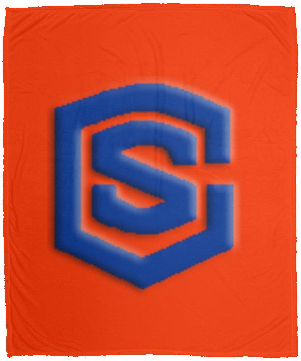 blue (2) VPM Cozy Plush Fleece Blanket - 50x60