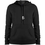 Illustrator White Logo LST254 Ladies' Pullover Hooded Sweatshirt