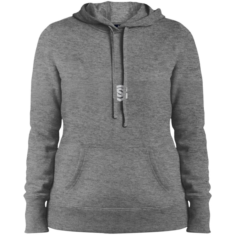 Illustrator Silver Logo LST254 Ladies' Pullover Hooded Sweatshirt