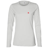 Illustrator Red Logo B6450 Ladies' Jersey LS Missy Fit