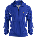 Illustrator Gold Logo JST63 Unisex Colorblock Raglan Anorak Jacket