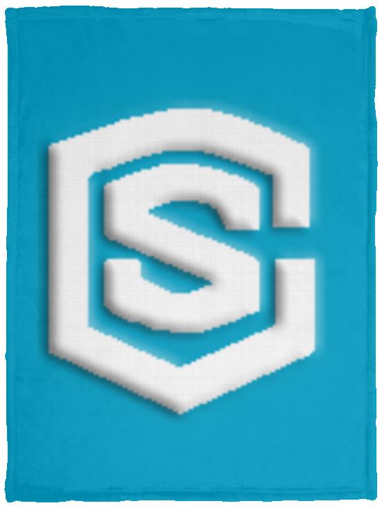 white (2) VPS Cozy Plush Fleece Blanket - 30x40