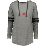 Illustrator Red Logo 229390 Ladies Hooded Low Key Pullover