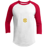 Illustrator Gold Logo T200 3/4 Raglan Sleeve Shirt