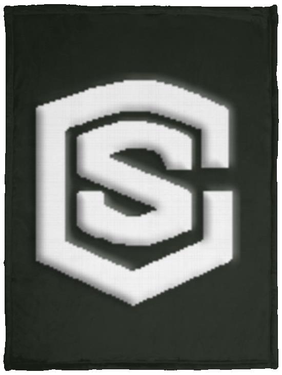 white (2) VPS Cozy Plush Fleece Blanket - 30x40