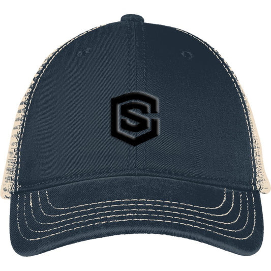 black (2) DT630 Mesh Back Cap