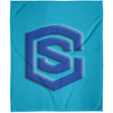 blue (2) FLM Arctic Fleece Blanket 50x60