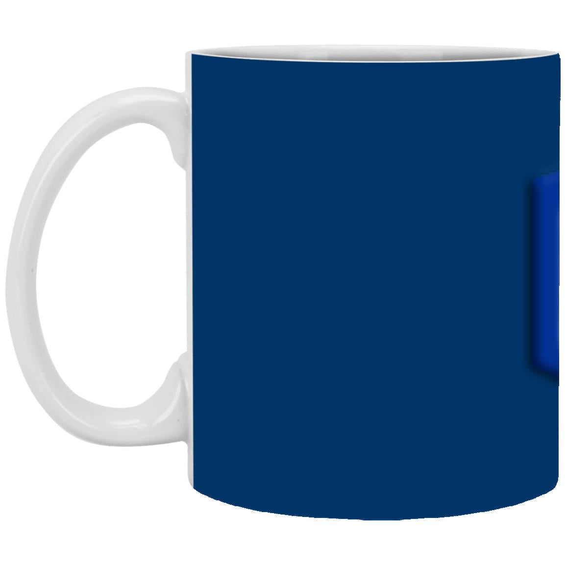 blue (2) XP8434 11 oz. White Mug