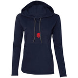 Illustrator Red Logo 887L Ladies' LS T-Shirt Hoodie