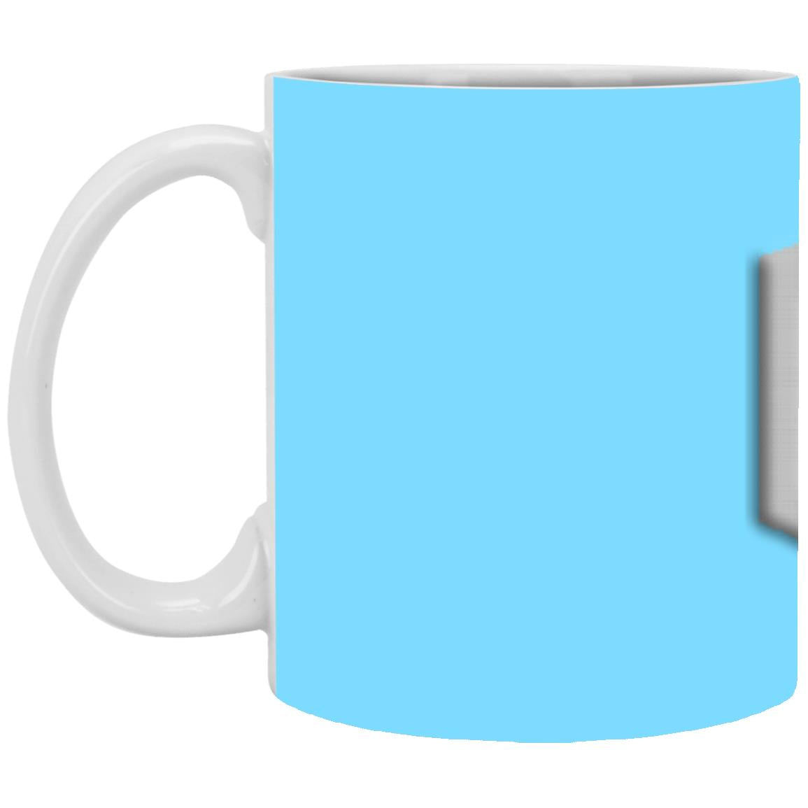 silver (2) XP8434 11 oz. White Mug