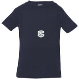 Illustrator White Logo 3322 Infant Jersey T-Shirt