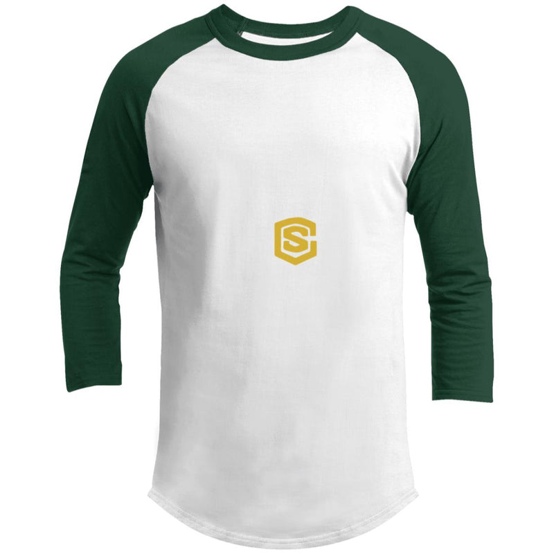 Illustrator Gold Logo T200 3/4 Raglan Sleeve Shirt