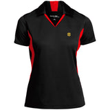 Illustrator Gold Logo LST655 Ladies' Colorblock Performance Polo