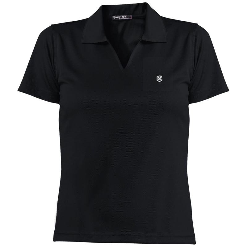 Illustrator Silver Logo L469 Ladies' Dri-Mesh Short Sleeve Polo