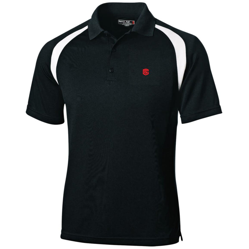 Illustrator Red Logo T476 Moisture-Wicking Tag-Free Golf Shirt