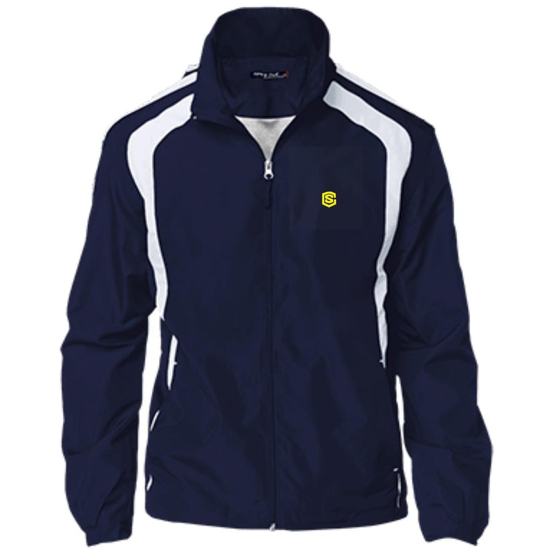 Illustrator Yellow Logo YST60 Youth Colorblock Jacket