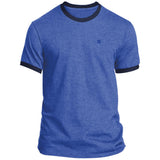 Illustrator Blue Logo PC54R Ringer Tee