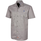 Illustrator Blue Logo 1574 Men's Short Sleeve Workshirt