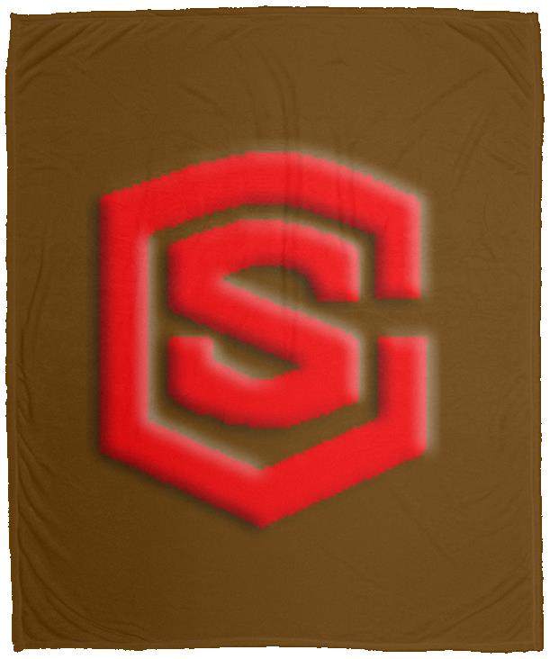 red (2) VPM Cozy Plush Fleece Blanket - 50x60