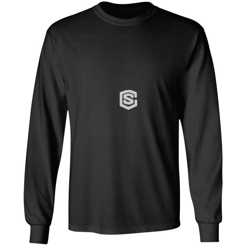 Illustrator Silver Logo G240 LS Ultra Cotton T-Shirt