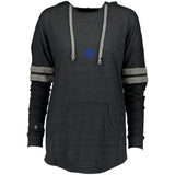 Illustrator Blue Logo 229390 Ladies Hooded Low Key Pullover