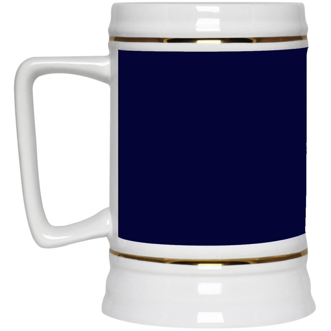blue (2) 22217 Beer Stein 22oz.