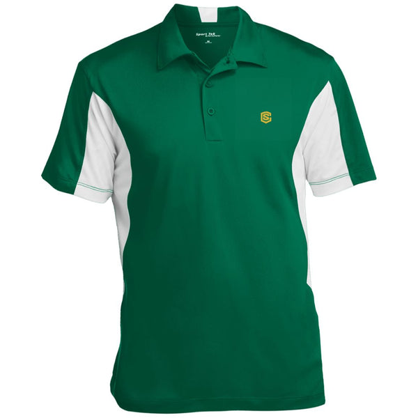 Illustrator Gold Logo ST655 Men's Colorblock Performance Polo