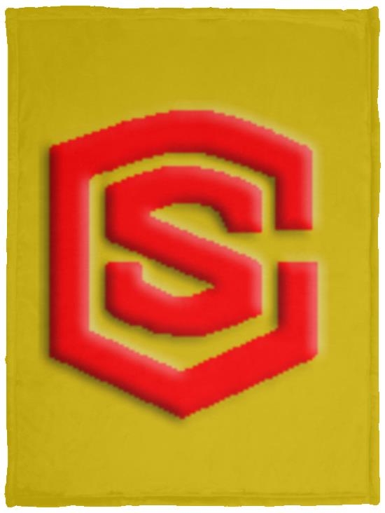 red (2) VPS Cozy Plush Fleece Blanket - 30x40