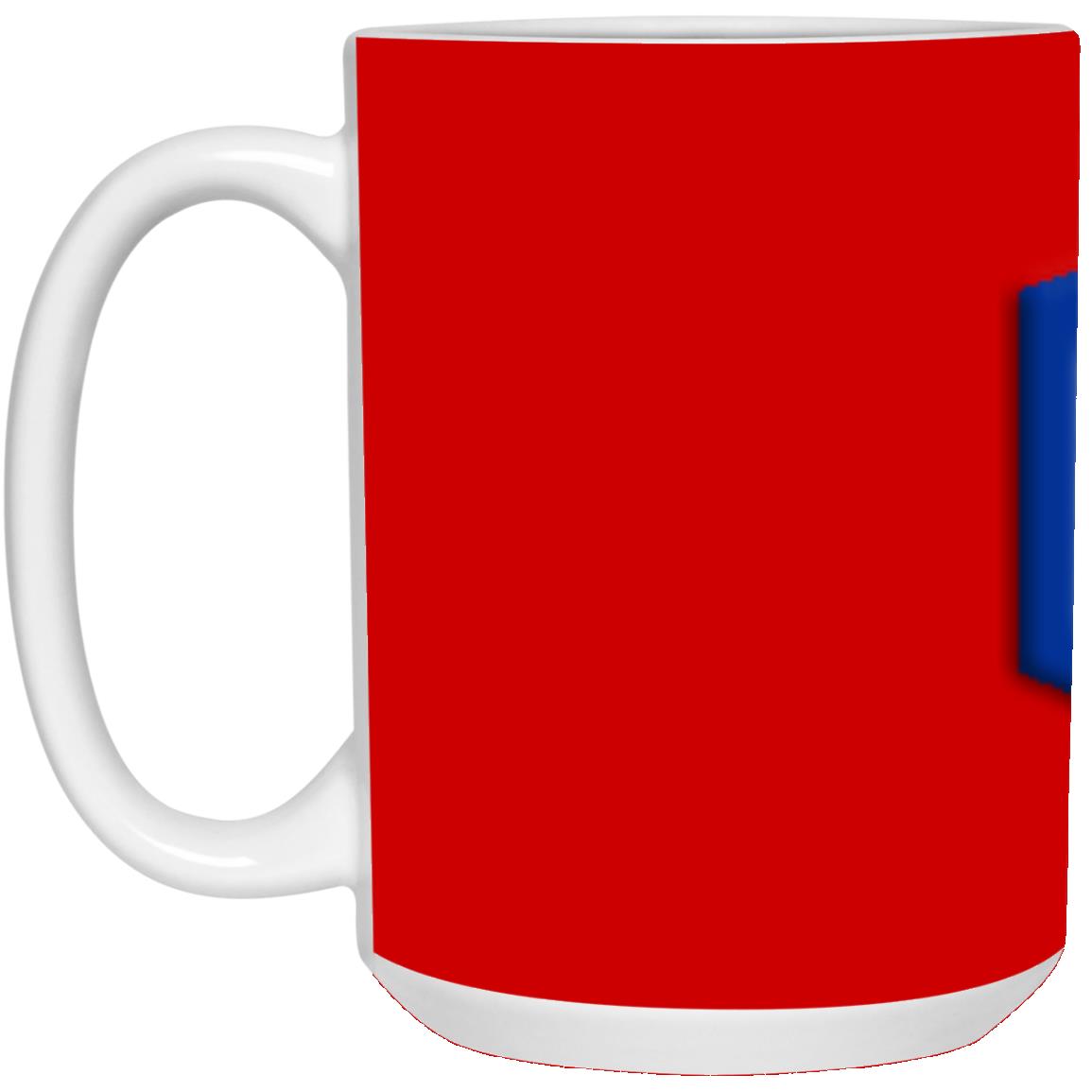 blue (2) 21504 15 oz. White Mug