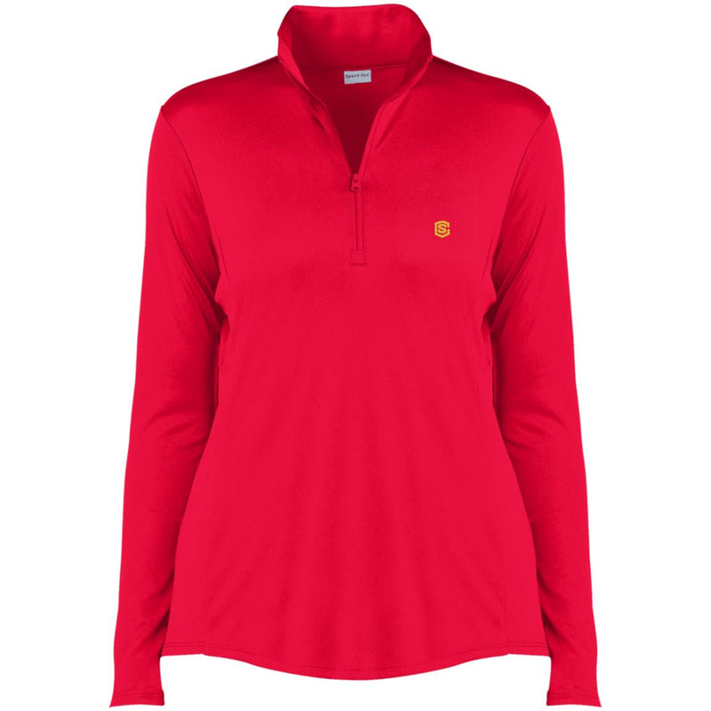 Illustrator Gold Logo LST357 Ladies' Competitor 1/4-Zip Pullover