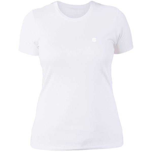 Illustrator White Logo NL3900 Ladies' Boyfriend T-Shirt