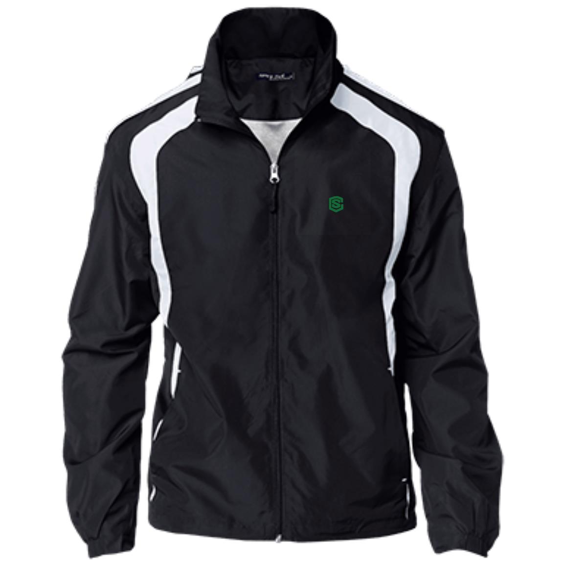 Illustrator Green Logo YST60 Youth Colorblock Jacket