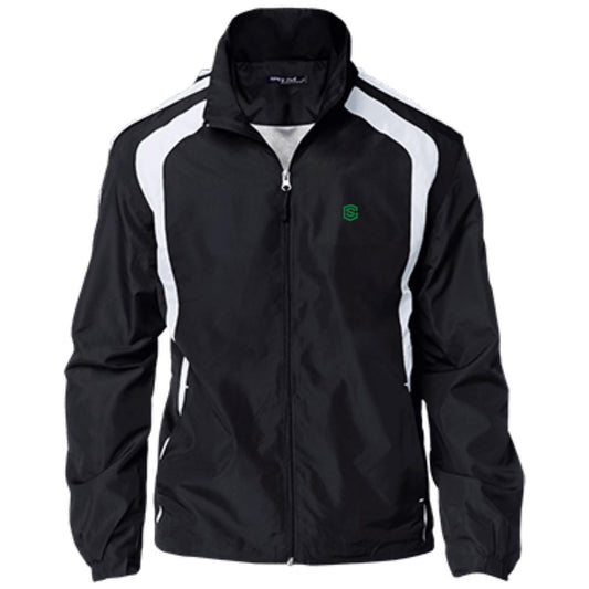 Illustrator Green Logo YST60 Youth Colorblock Jacket