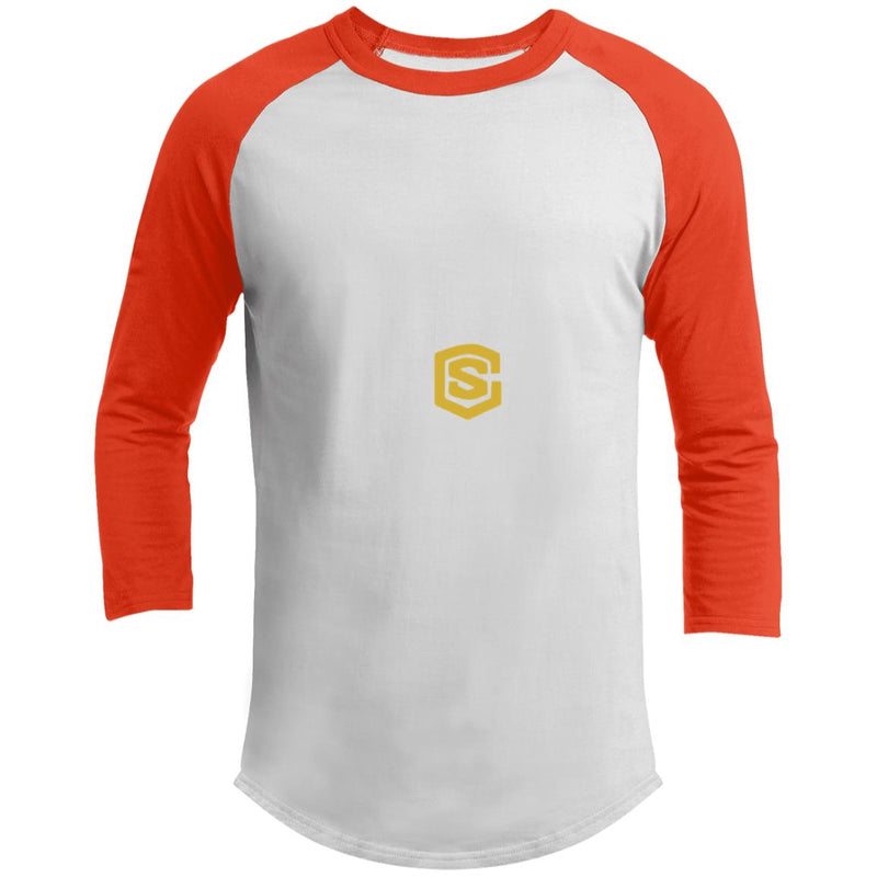 Illustrator Gold Logo T200 3/4 Raglan Sleeve Shirt