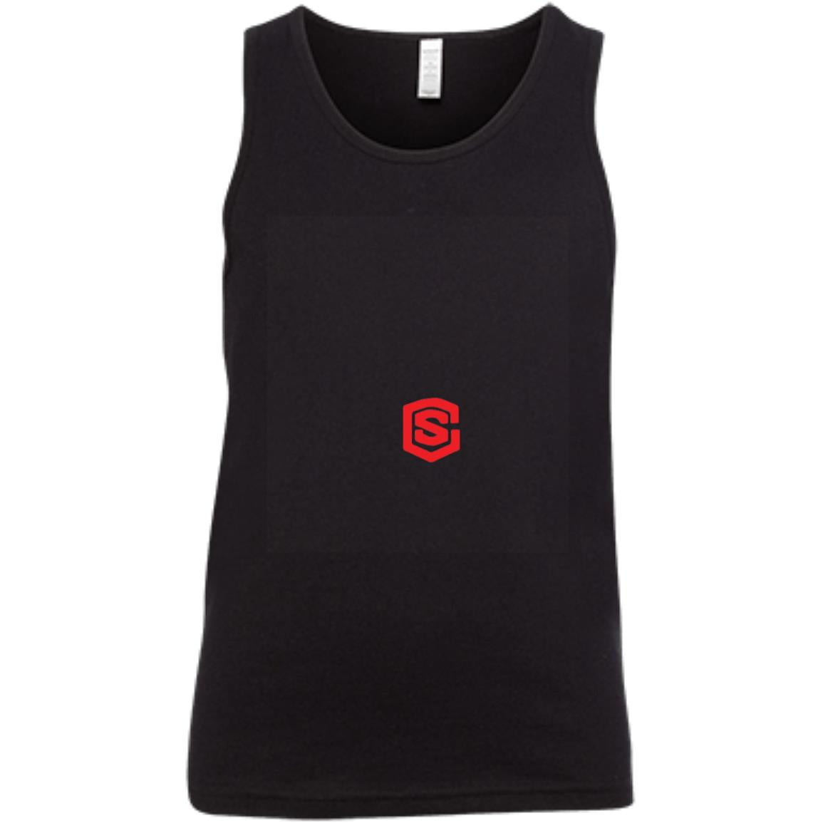 Illustrator Red Logo 3480Y Youth Jersey Tank