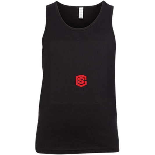 Illustrator Red Logo 3480Y Youth Jersey Tank