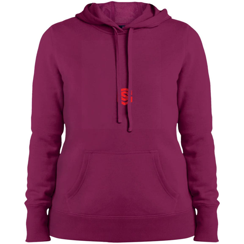 Illustrator Red Logo LST254 Ladies' Pullover Hooded Sweatshirt