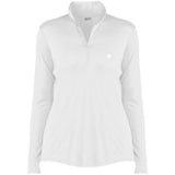 Illustrator White Logo LST357 Ladies' Competitor 1/4-Zip Pullover