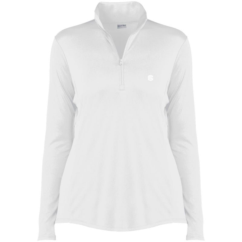 Illustrator White Logo LST357 Ladies' Competitor 1/4-Zip Pullover