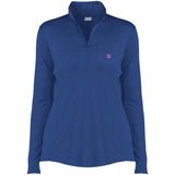 Illustrator Pink Logo LST357 Ladies' Competitor 1/4-Zip Pullover