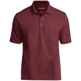 Illustrator Red Logo K110 Dry Zone UV Micro-Mesh Polo