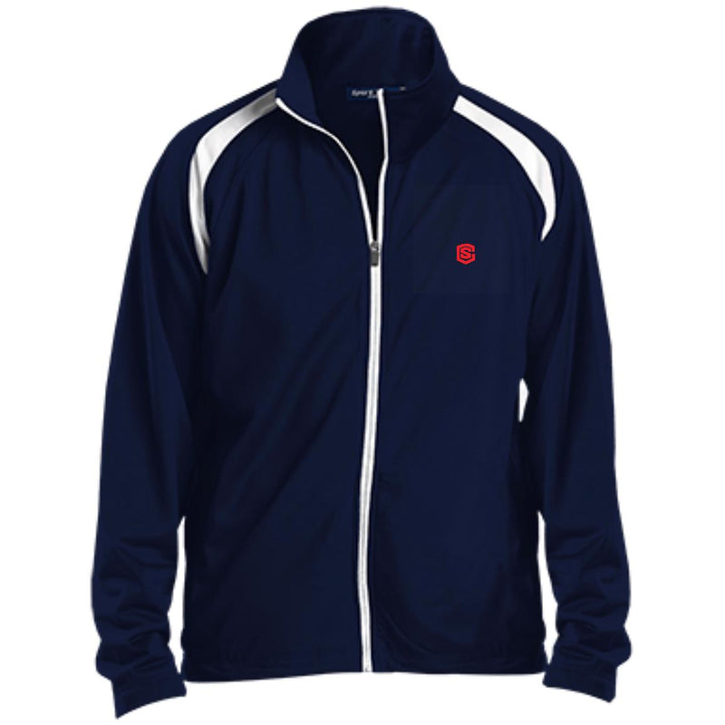 Illustrator Red Logo YST90 Youth Warm Up Jacket