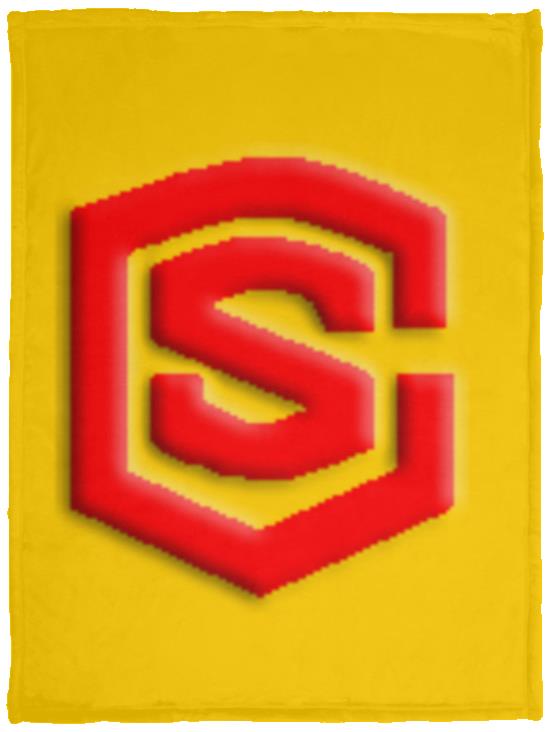 red (2) VPS Cozy Plush Fleece Blanket - 30x40