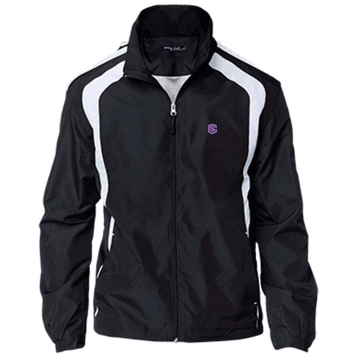 Illustrator Purple Logo YST60 Youth Colorblock Jacket