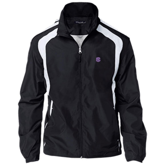 Illustrator Purple Logo YST60 Youth Colorblock Jacket