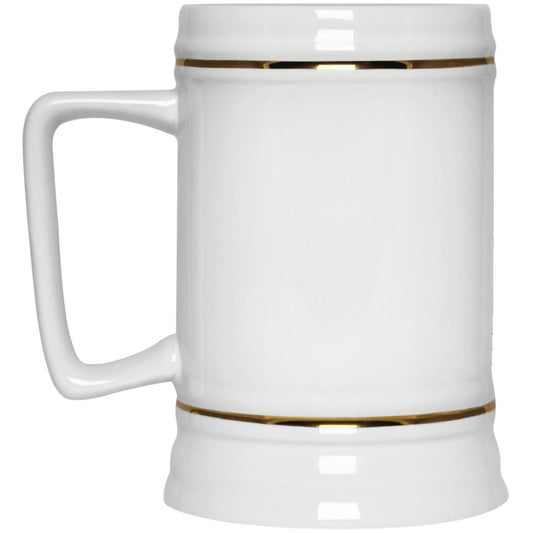 blue (2) 22217 Beer Stein 22oz.