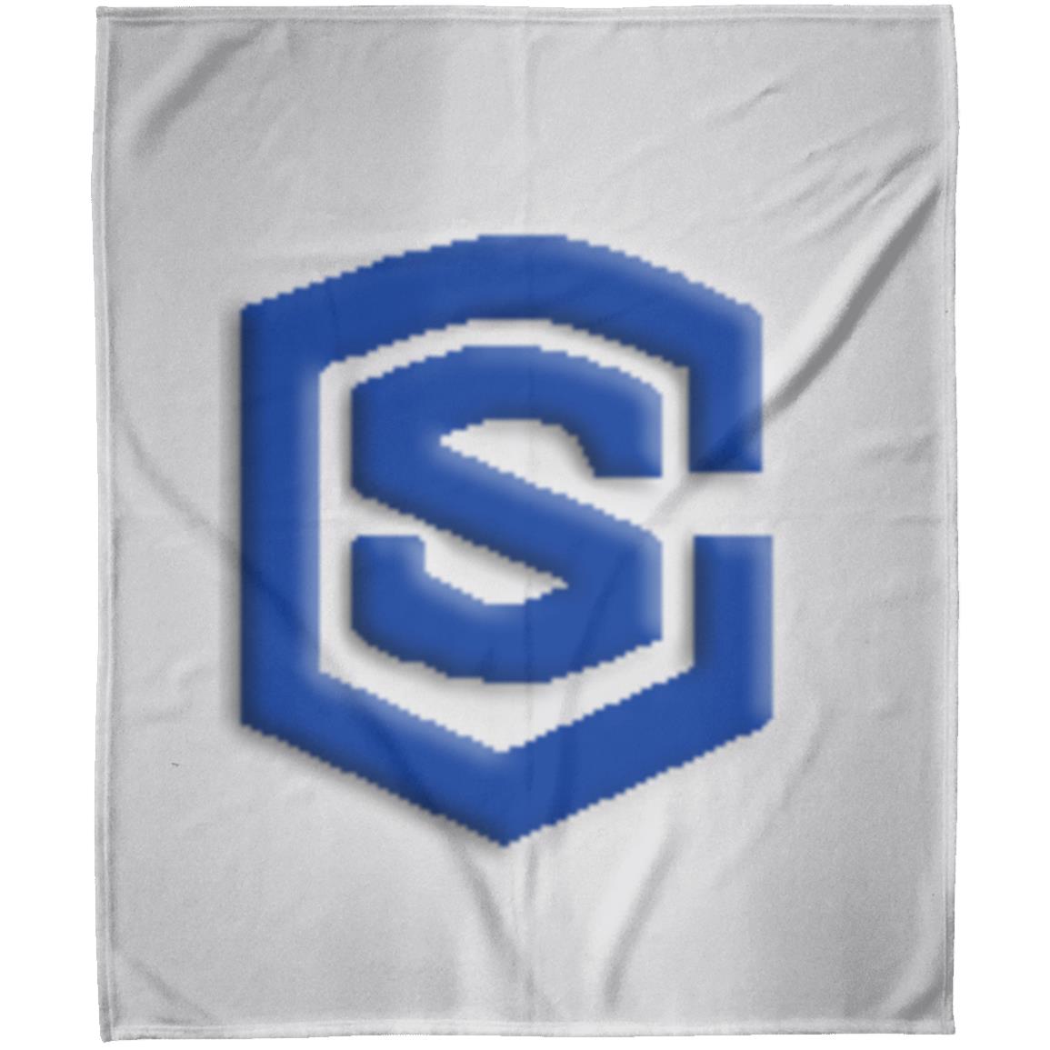 blue (2) FLM Arctic Fleece Blanket 50x60